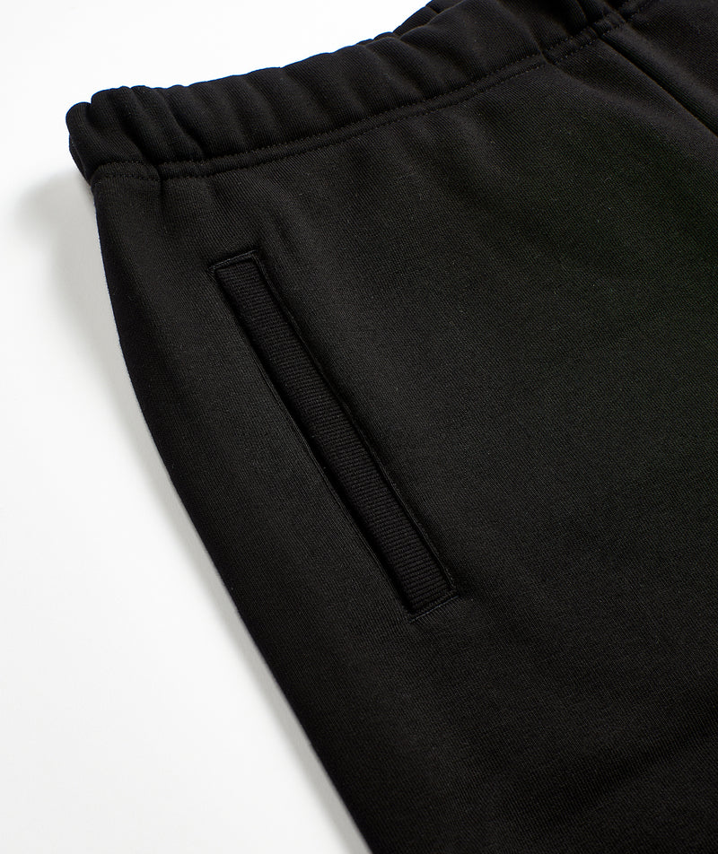 CARHARTT: Chase Sweat Short Cotton/Polyester Sweat, 13 oz "Black / Gold"