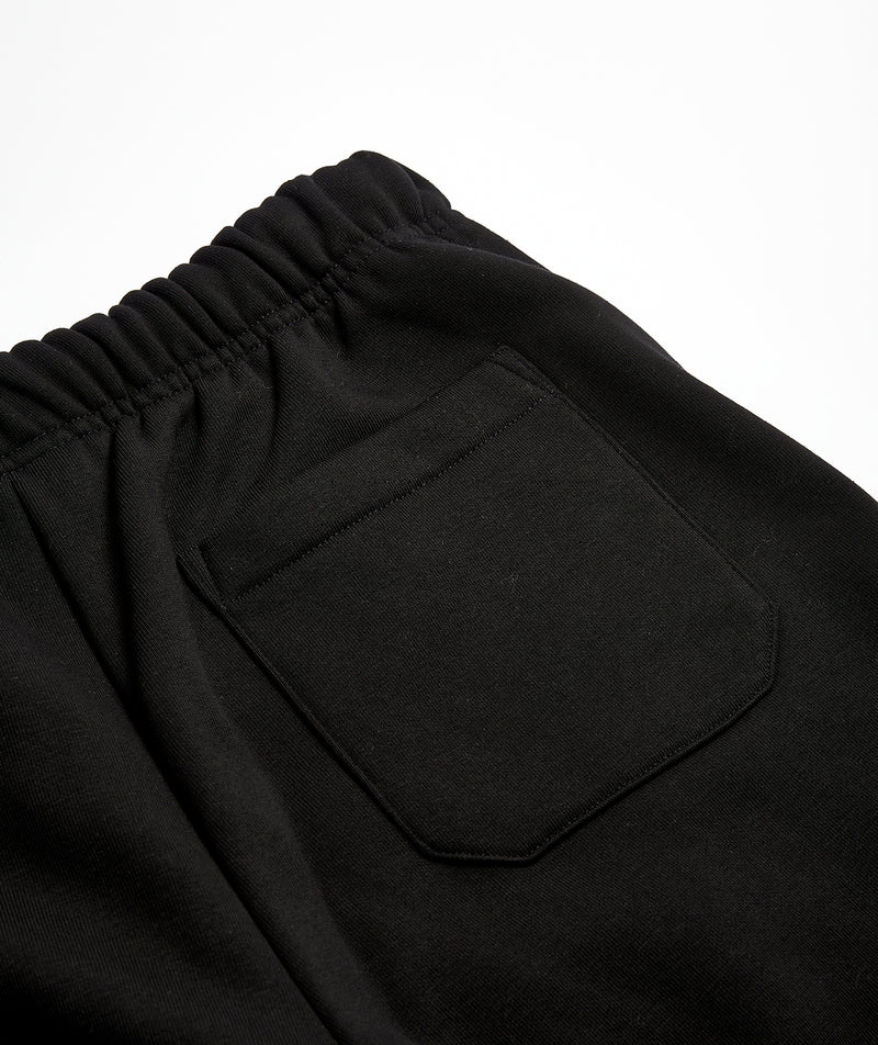 CARHARTT: Chase Sweat Short Cotton/Polyester Sweat, 13 oz "Black / Gold"
