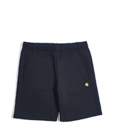 Carhartt: Chase Sweat Short "Dark Navy/Gold"