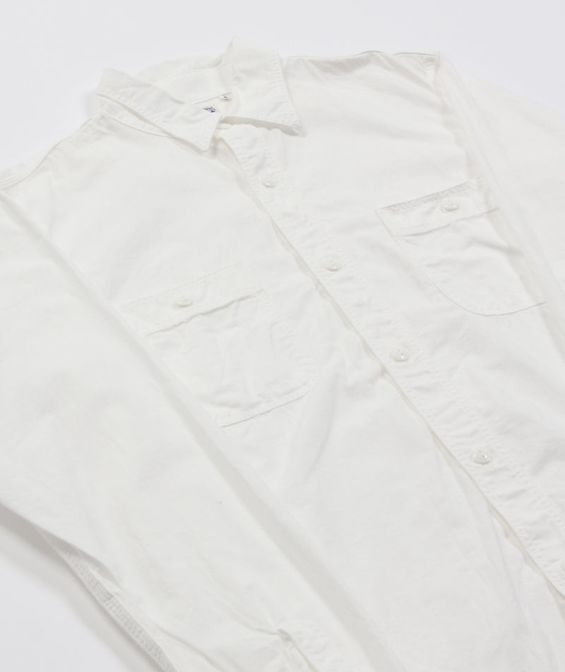 Orslow - Chambray Work Shirt - White