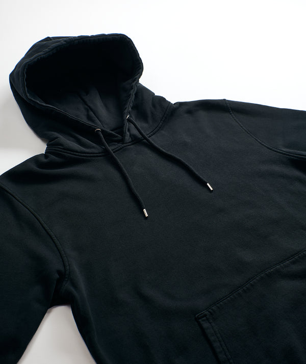 Colorful Standard: Classic Organic Hooded Sweat "Deep Black"