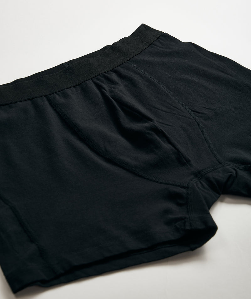 Colorful Standard: Classic Organic Boxer Briefs "Deep Black"