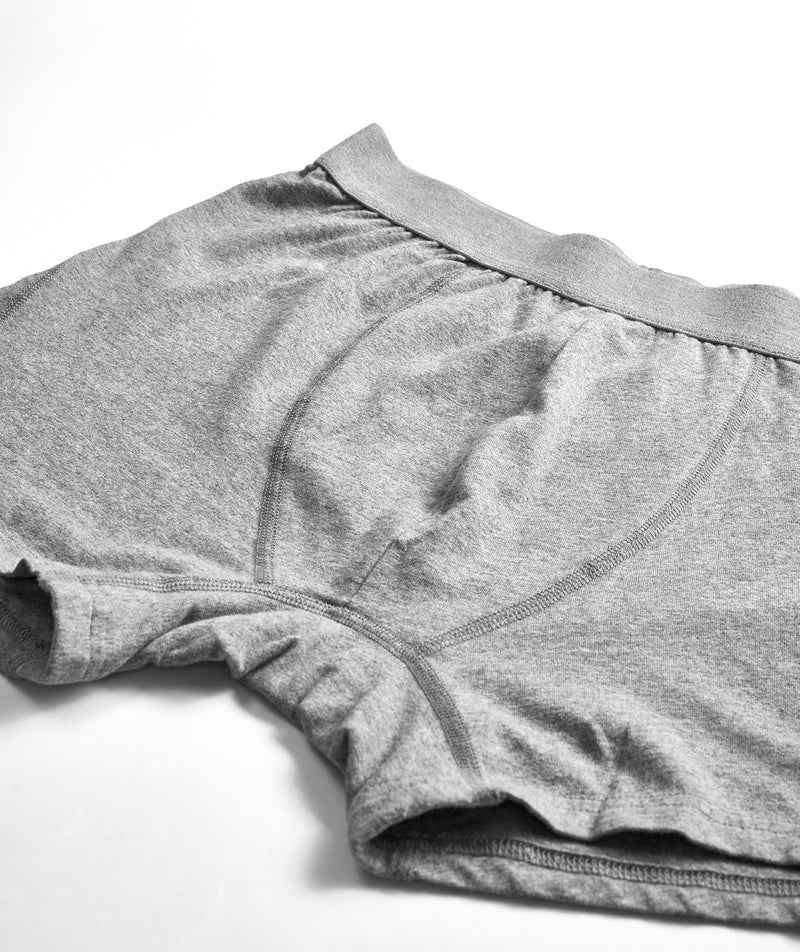 Colorful Standard: Classic Organic Boxer Briefs "Heather Grey"