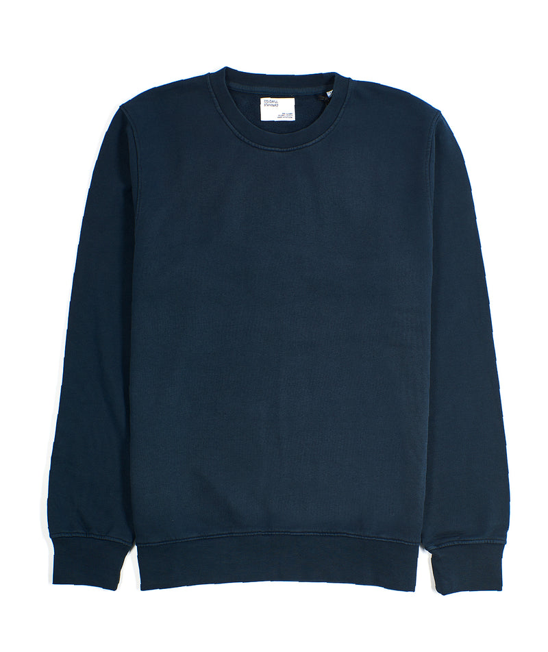 Colorful Standard: Classic Organic Crew Sweat "Navy Blue"