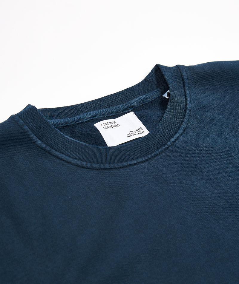 Colorful Standard: Classic Organic Crew Sweat "Navy Blue"