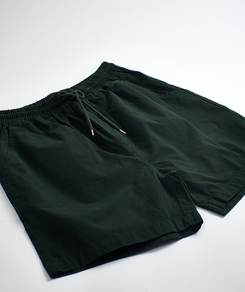 Colorful Standard: Organic Twill Shorts "Hunter Green"