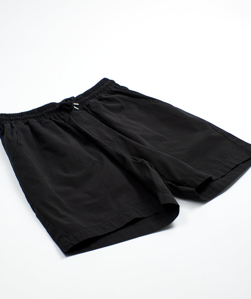 Colorful Standard: Organic Twill Shorts "Deep Black"