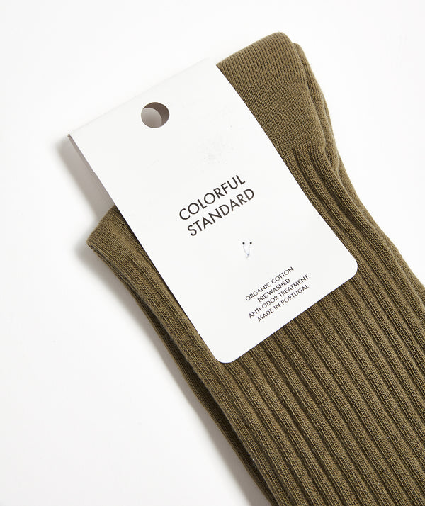 Colorful Standard - Organic Active Sock - Dusty Olive