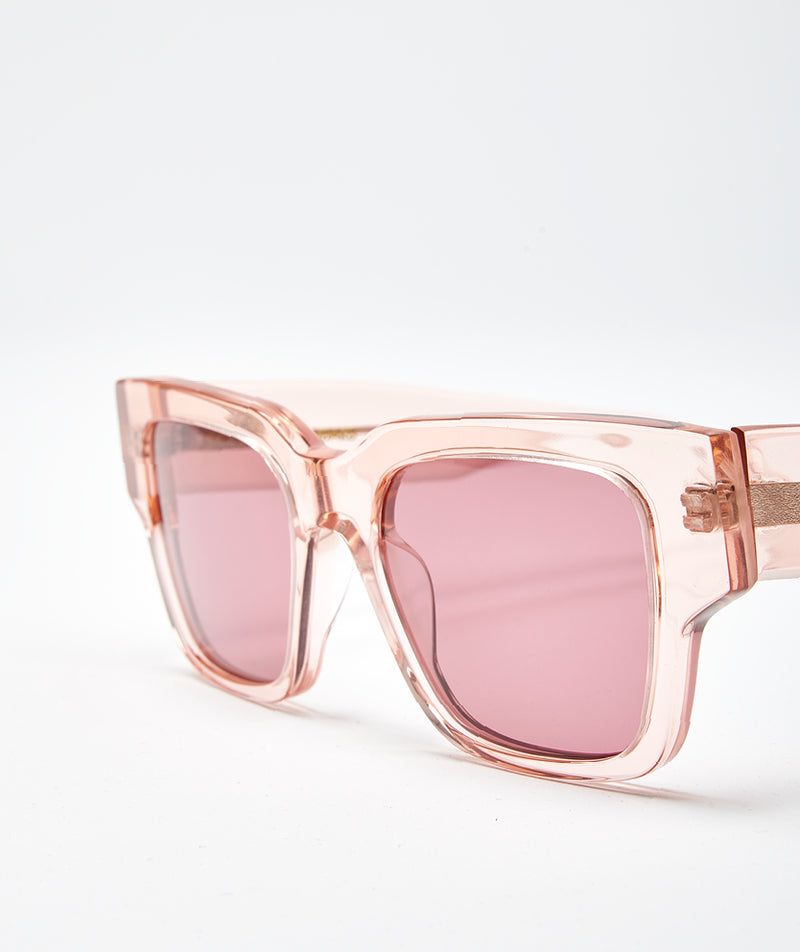 Colorful Standard Sunglass 02 "Faded Pink - Dark Pink"