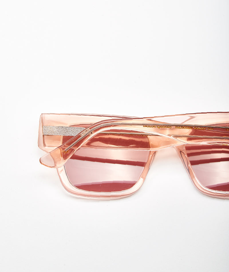 Colorful Standard Sunglass 02 "Faded Pink - Dark Pink"