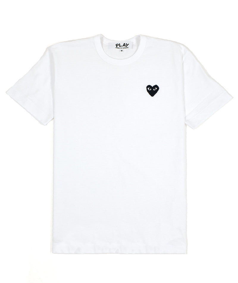 Black Heart T-Shirt - White/Black