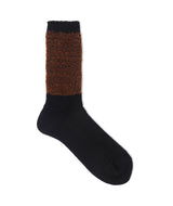 Decka: Mohair Boucle Socks "BLACK"