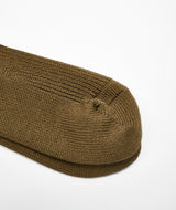 Decka: Mohair Boucle Socks "OLIVE"