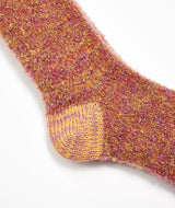 Decka: Mohair,Wool Socks / Mix Colour "ORANGE"