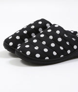 Subu - Dots Quilted Sandal - Black