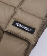 Gramicci x Taion - Down Scarf - Beige