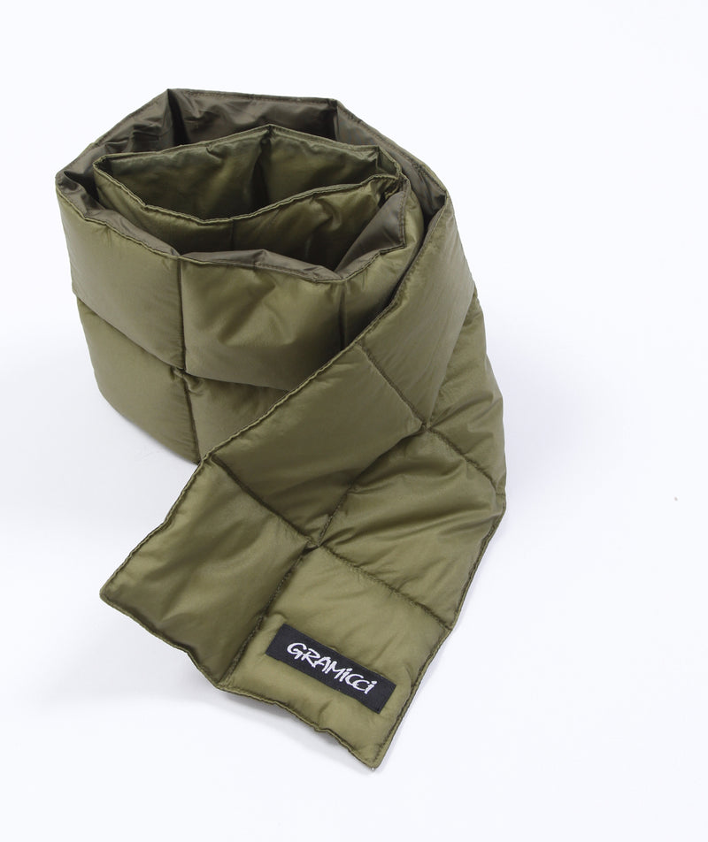 Gramicci x Taion - Down Scarf - Olive