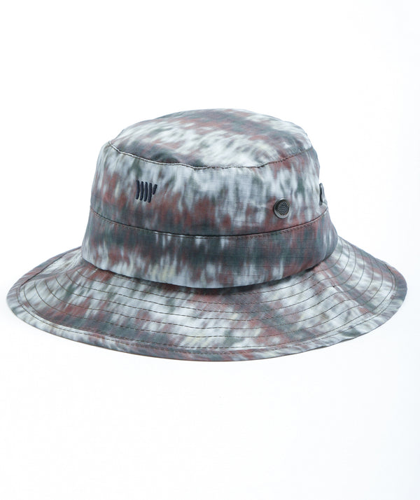 Wood Wood - Fauna Distorted Stripe Hat - Dark Green