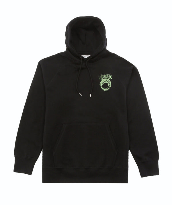 Wood Wood - Fred Eye Graphic Hoodie - Black