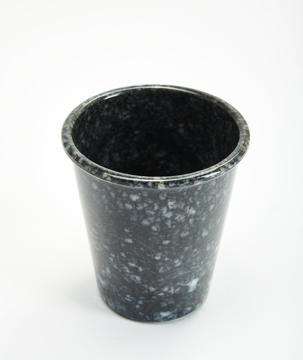 Hightide: Marbled Pen Pot "Black"