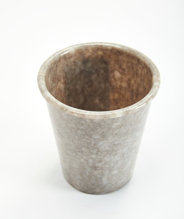 Hightide: Marbled Pen Pot "Grey"