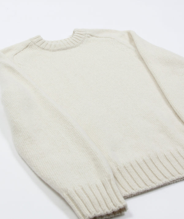 Norse Projects - Ivar Alpaca Crew Neck - Ecru