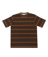 Norse Projects - Johannes Multristripe Tee - Dark Olive