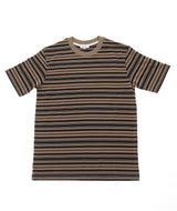 Norse Projects - Johannes multistripe Tee - Utility Khaki