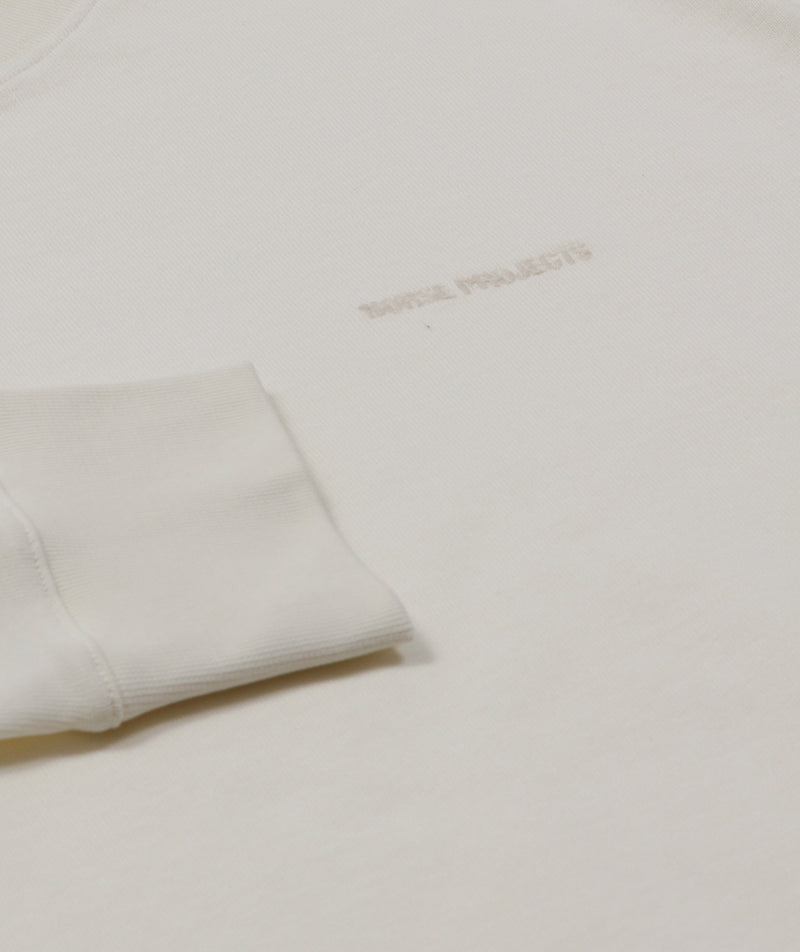 Norse Projects - Johannes Heavy Logo LS - Ecru