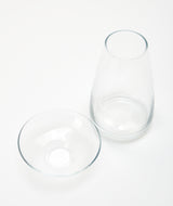 KINTO: AQUA CULTURE VASE 120mm clear