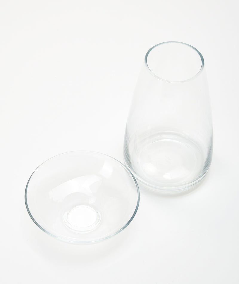 KINTO: AQUA CULTURE VASE 120mm clear