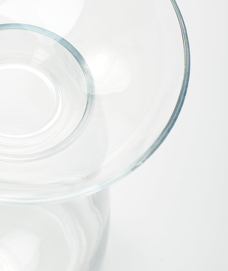 KINTO: AQUA CULTURE VASE 120mm clear