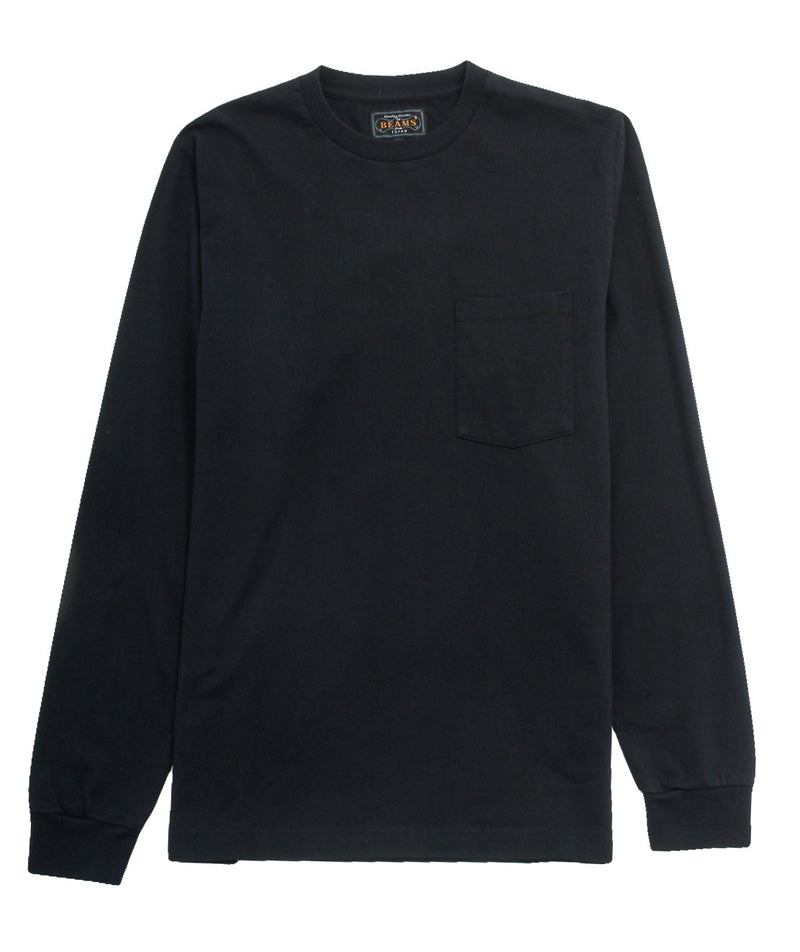 Beams Plus - Pocket Tee 40/2 - Black