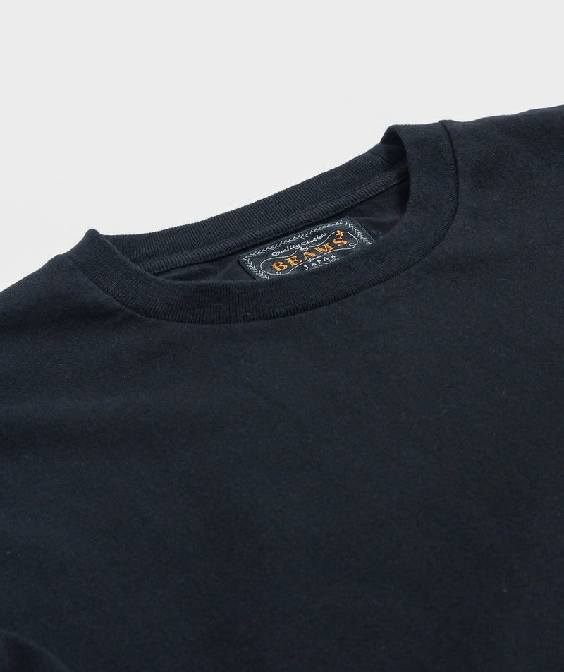 Beams Plus - Pocket Tee 40/2 - Black