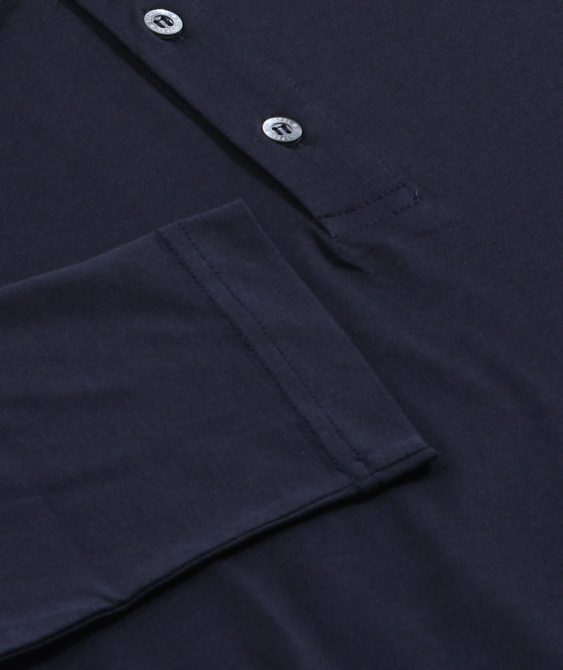 Sunspel - LS Polo shirt - Navy