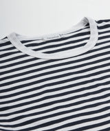 Nanamica - CoolMax St. Jersey L/S Tee - Navy x White