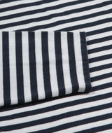 Nanamica - CoolMax St. Jersey L/S Tee - Navy x White
