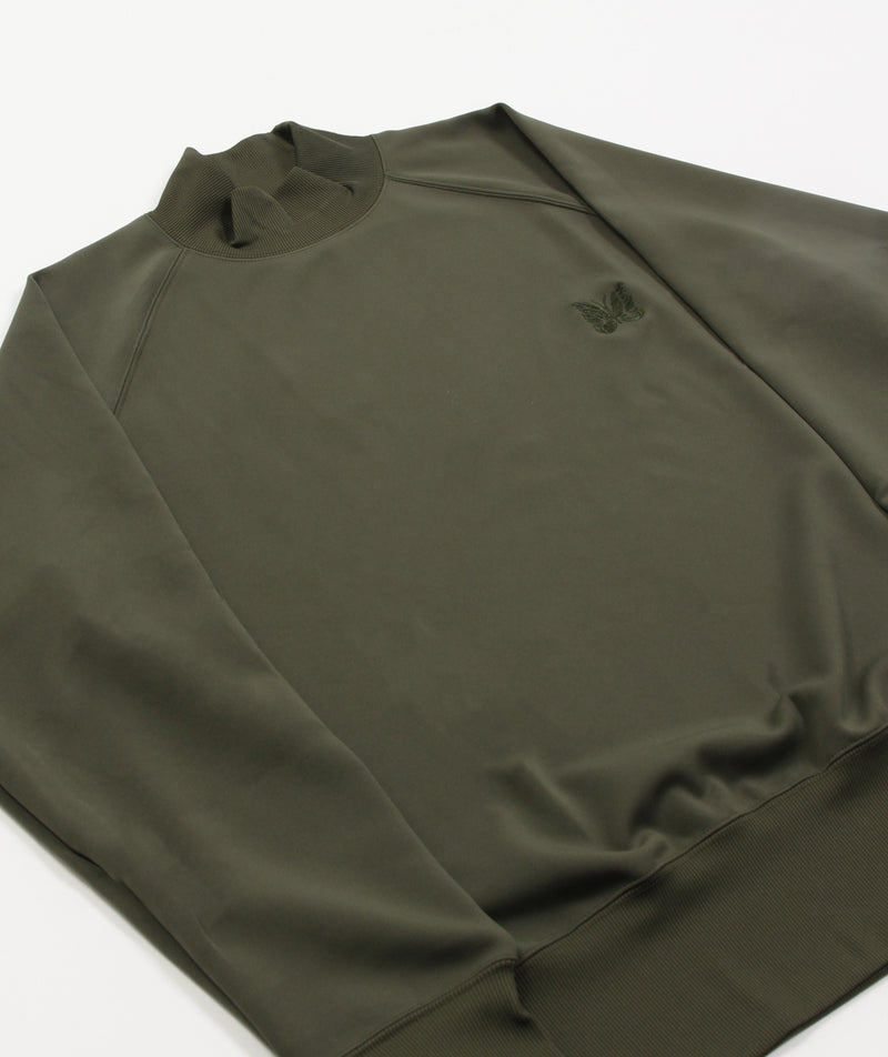 Needles - L/S Mock Neck Tee - Green