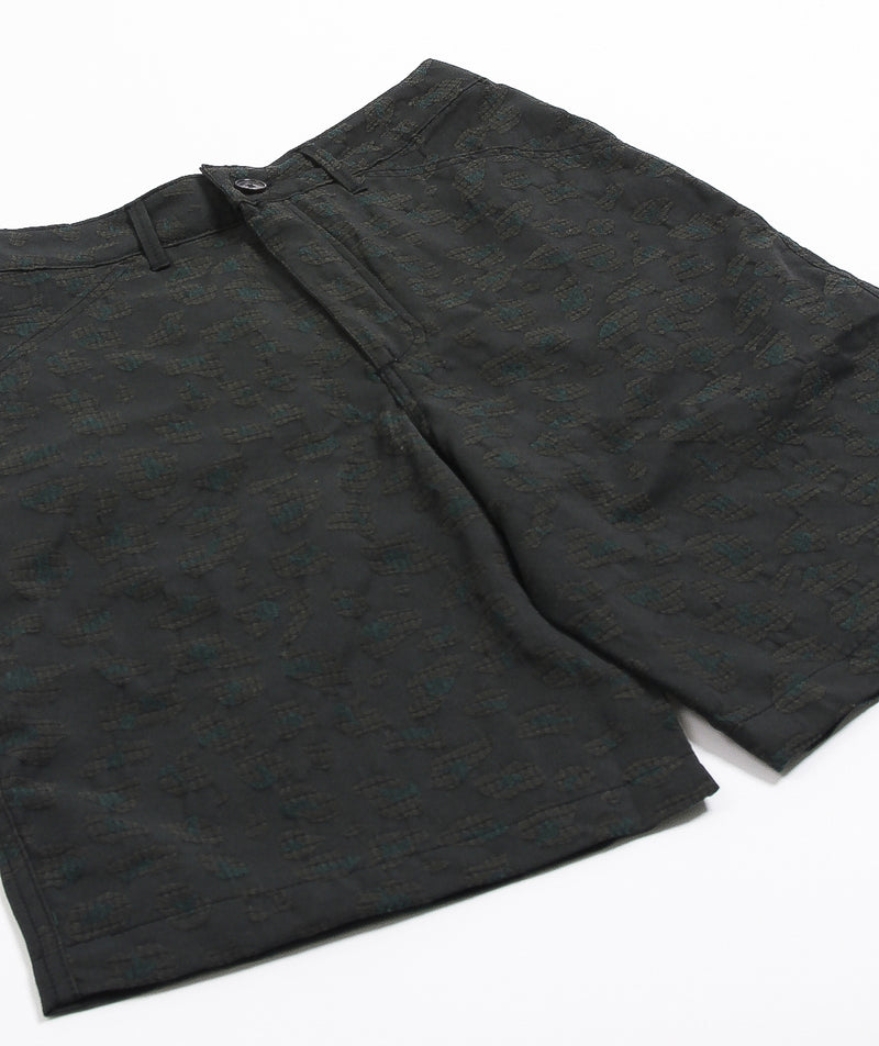 Wood Wood - Liam Jacquard Shorts - Dark Green