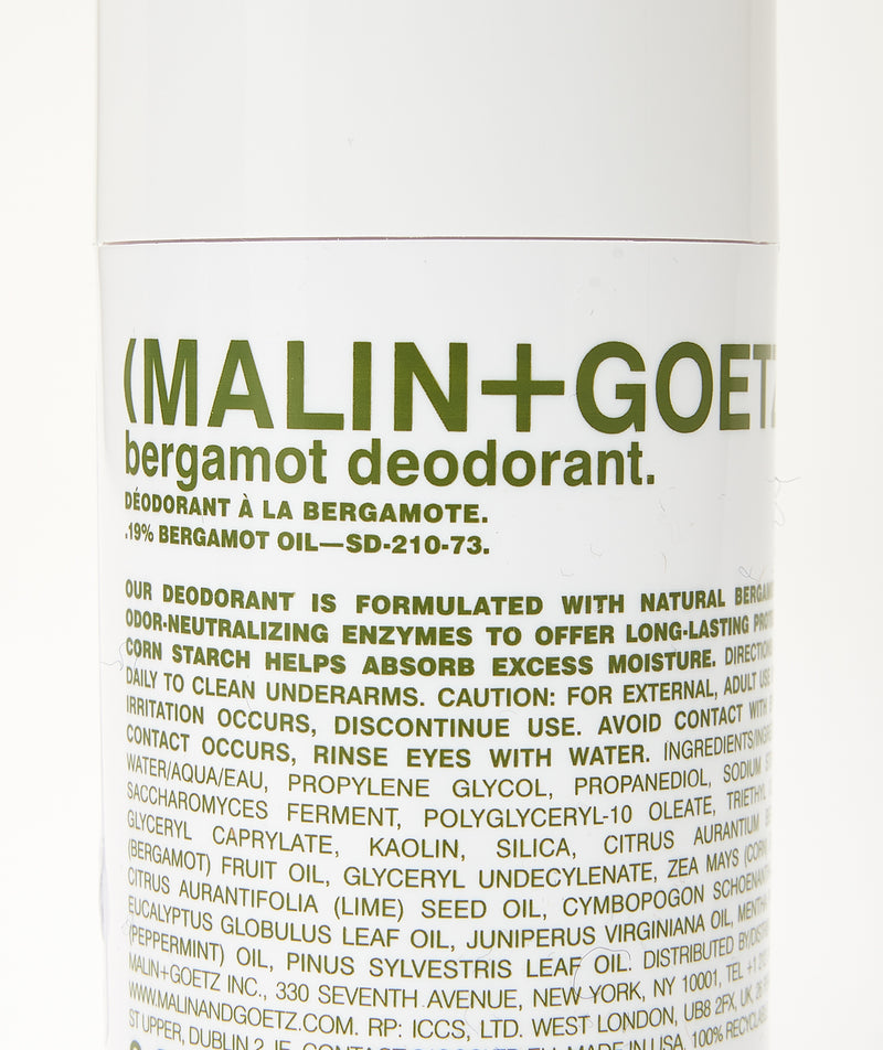 Malin + Goetz: Bergamot Deodorant "2.6OZ"