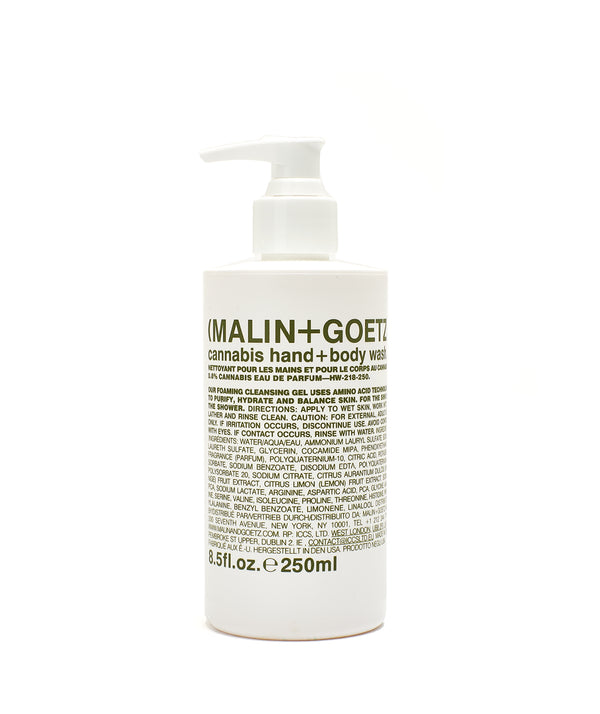 Malin + Goetz: Cannabis Hand + Body Wash "8.5OZ"