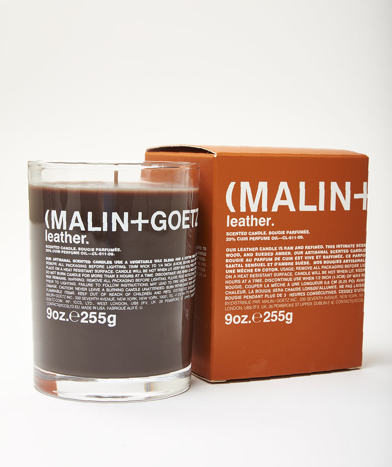 Malin + Goetz: Leather Candle "9OZ"