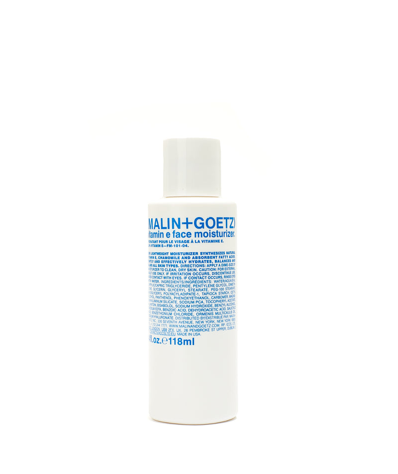 Malin + Goetz: Vitamin E Face Moisturizer "4oz"