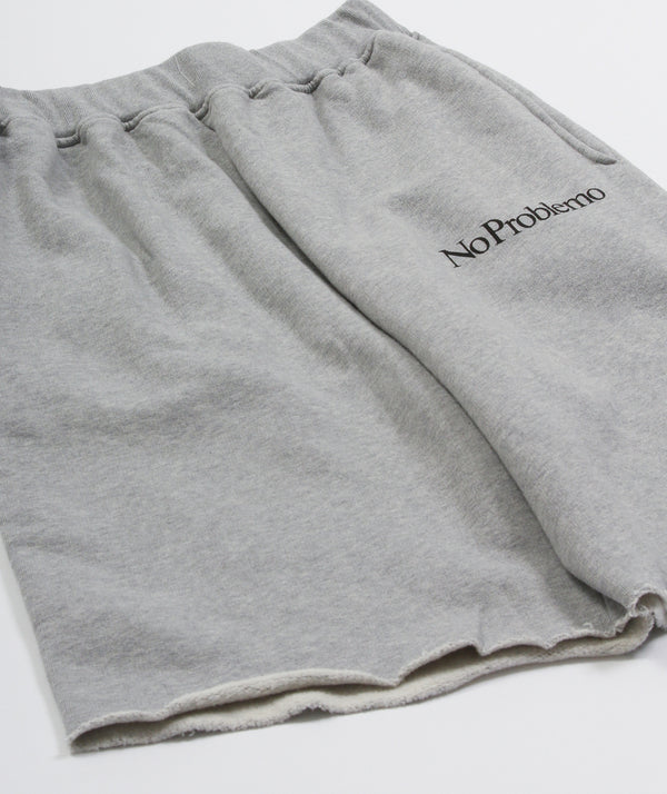 Aries - Mini Problemo Sweat Shorts - Grey