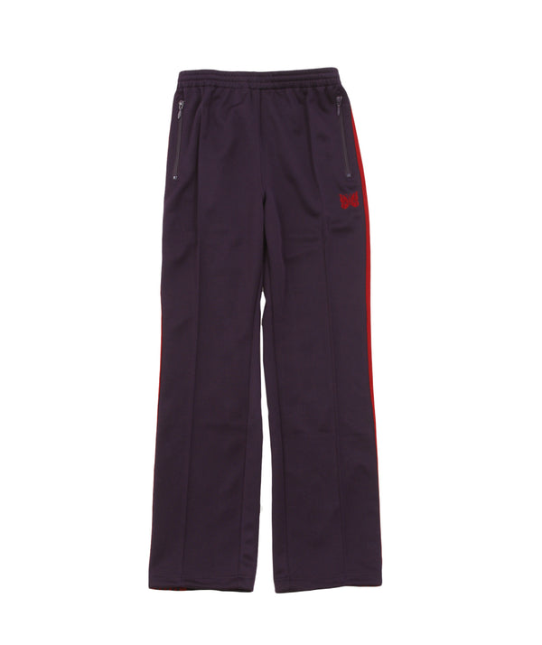 Needles - Narrow Track Pant Poly Smooth - Dk Purple