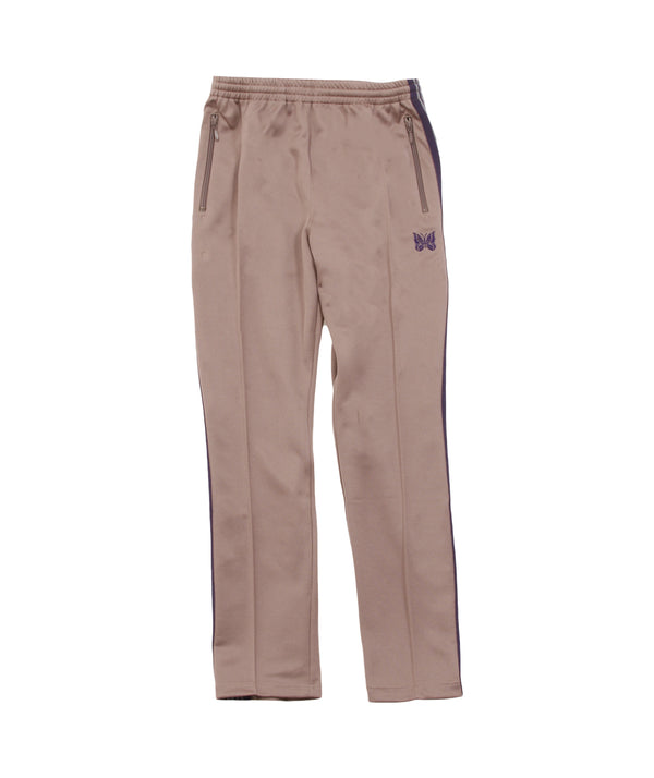 Needles - Narrow Track Pant Poly Smooth - Taupe