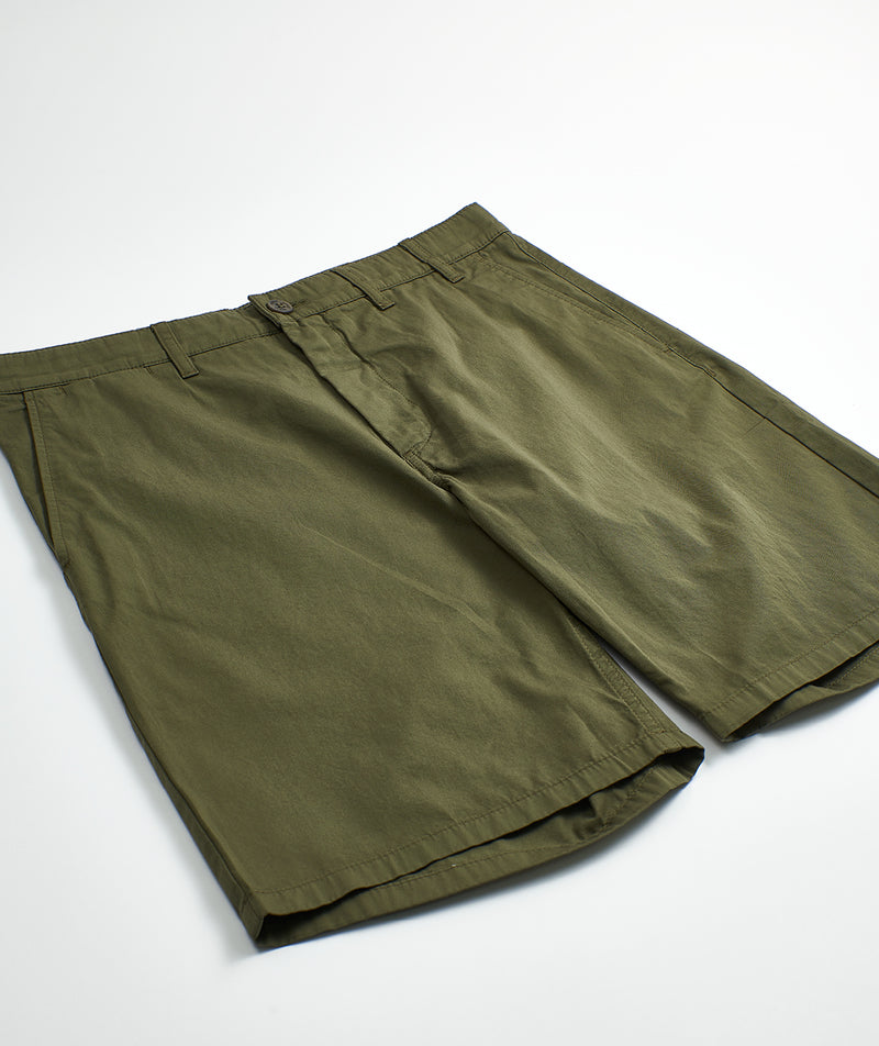 Norse Projects: Aros Light Twill Shorts "Ivy Green" 8098