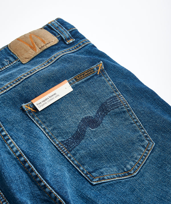 Nudie Jeans: Lean Dean "Blue Vibes"