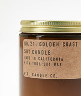 P.F.CANDLE CO. :No.21 Golden Coast 7.2oz Soy Candle