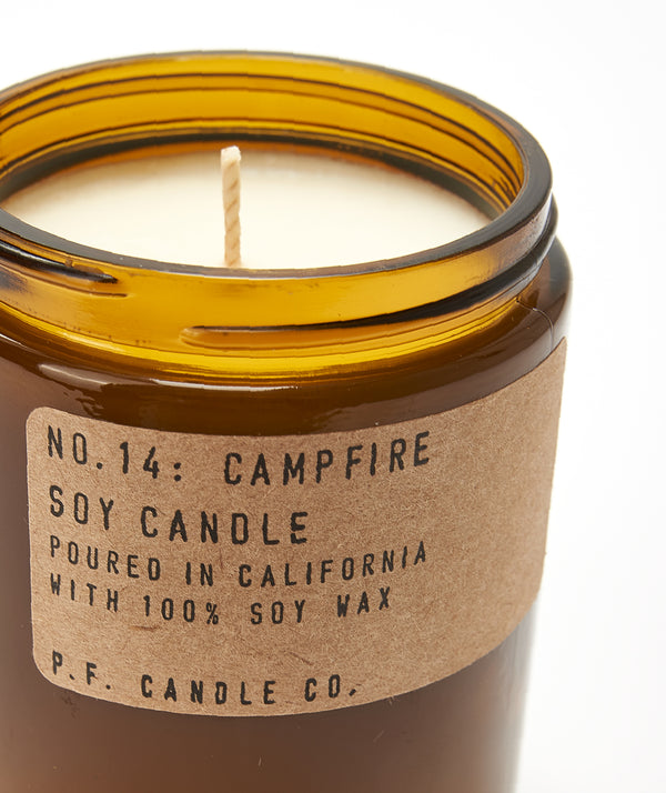 P.F. CANDLE CO. : No.14 Campfire 7.2oz Soy Candle